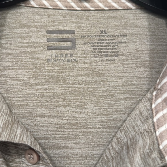 Men's | Heathered brownish|  Polo Shirt | size xl - Picture 4 of 6